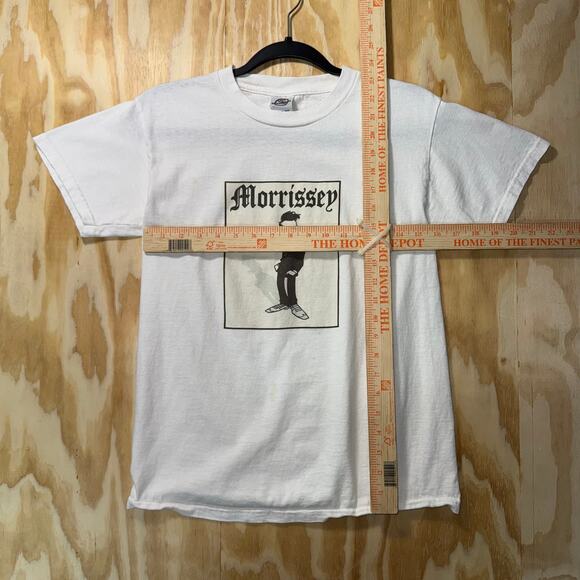 Vintage Y2K Morrisey caricature spell out 2000s music tshirt - Picture 4 of 4